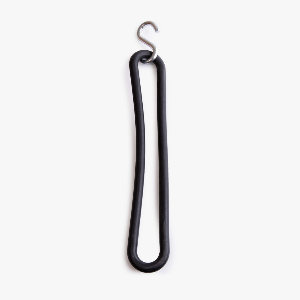 Rubberring + S-haak