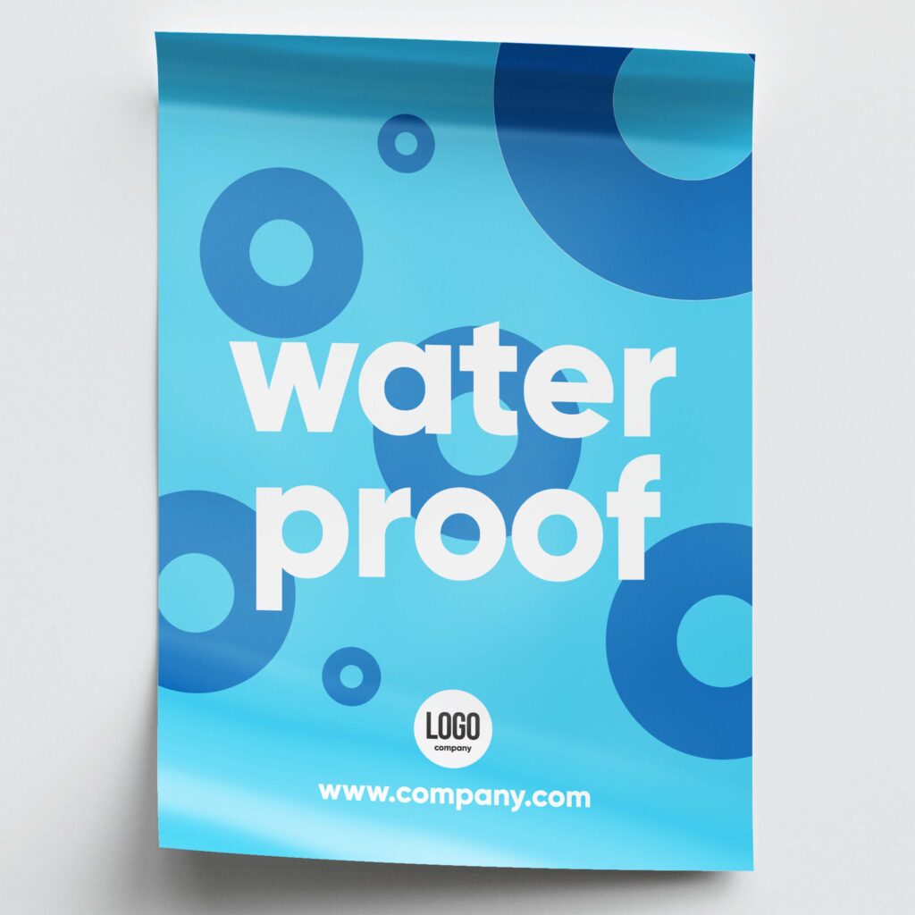 Watervaste poster